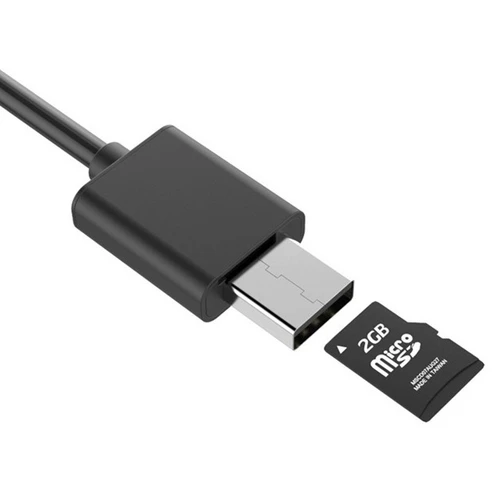 מכשיר הקלטה מוסלק בכבל USB