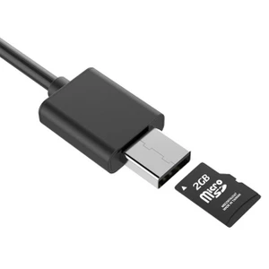 מכשיר הקלטה מוסלק בכבל USB