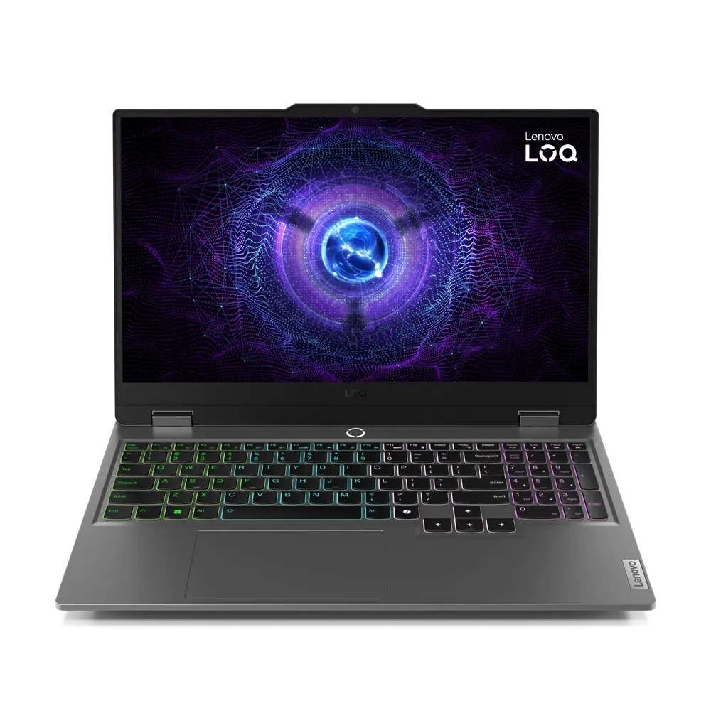 מחשב נייד Lenovo LOQ 15IRX9 83JE00HHIV – Intel Core i7-13650HX / 32GB RAM / 1TB SSD / NVIDIA GeForce RTX 5050 / FREE DOS