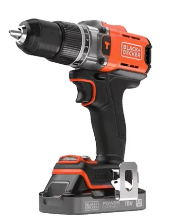 מקדחת פטיש BCD383D1XC-QW מבית BLACK&DECKER