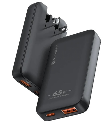 מטען קיר מהיר Miracase MWC65W שחור