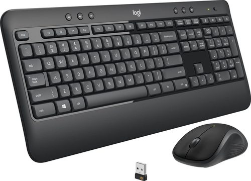 סט מקלדת ועכבר אלחוטיים Logitech MK540 Advanced צבע שחור