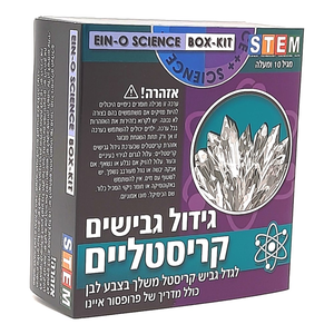 גידול גביש קריסטל - חוקרים את קסם הגיבוש עם פרופסור איינו
