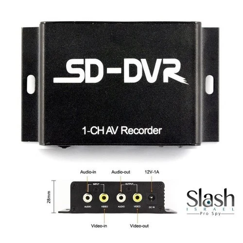 מיני מקליט DVR עצמאי | למצלמה אחת דגם GT10