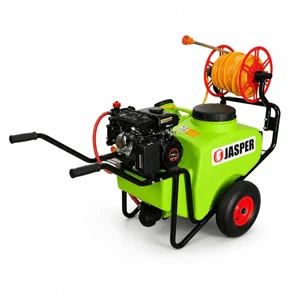מרסס מריצה JASPER TPS100 עם מנוע LONCIN 79 סמ"ק ומיכל 100 ליטר לריסוס מקצועי