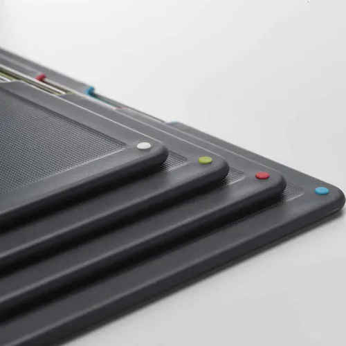 סט 4 קרשי חיתוך Folio Steel כסוף ג'וזף ג'וזף | Joseph Joseph Folio Steel