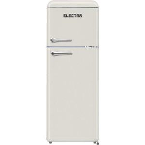 מקרר מקפיא עליון רטרו - נפח 208 ליטר - Electra - דגם ELR210C - גימור קרם