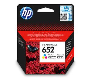 ראש דיו למדפסת 652 צבעוני מקורי HP 652 F6V24AE