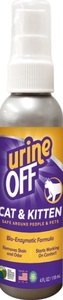 Urine Off יורין אוף לחתול -  תרסיס ניקוי כתמי שתן  118 מ"ל 