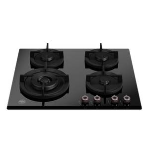 כיריים גז Bertazzoni P604LPROGNE 70571 זכוכית שחורה