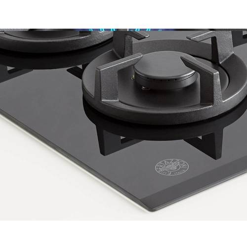 כיריים גז Bertazzoni P604LPROGNE 70571 זכוכית שחורה