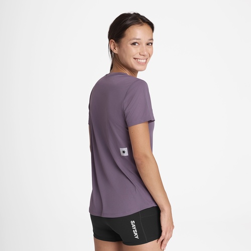 חולצת נשים Reactive Flow T-Shirt PURPLE AOP