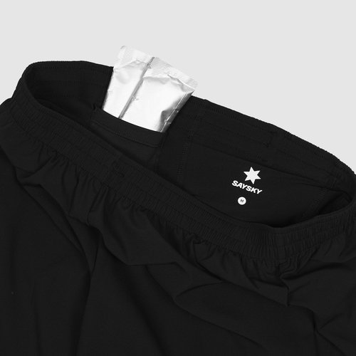 מכנסי גברים Pace 2 in 1 Shorts 5'' BLACK