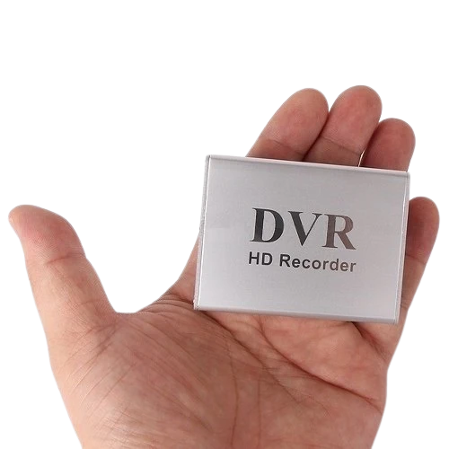 מיני DVR להסלקת מצלמה זעירה או רגילה | כולל חיישן קול ותנועה 