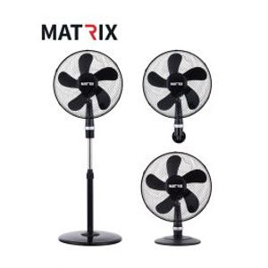מאוורר 3 ב 1 50W קוטר "16 צבע שחור MATRIX