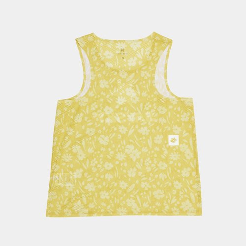 גופיית נשים Flower Air Flow Singlet YELLOW
