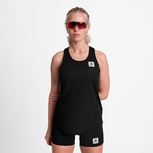 גופיית נשים Clean Flow Singlet BLACK