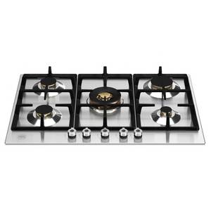 כיריים גז 5 להבות 75 ס"מ Bertazzoni P755CPROX 69099 נירוסטה
