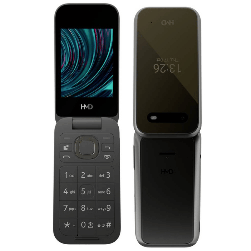 טלפון סלולרי מתקפל תומך כשר נוקיה צבע שחור Nokia 2660 Flip 4G