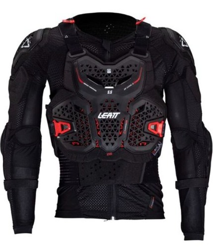  מגן גוף (חליפת לחץ) לייט 5.5 איבו שחור   LEATT 5.5 BODY PROTECTOR EVO