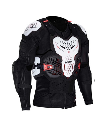מגן גוף (חליפת לחץ) ליט 5.5 איבו לבן LEATT 5.5 BODY PROTECTOR EVO