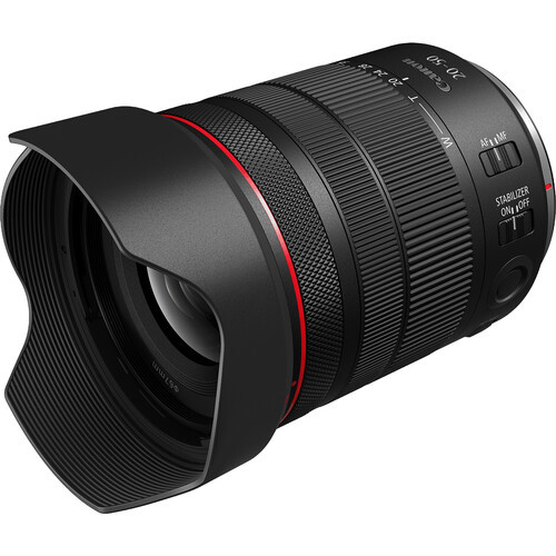 עדשה Canon RF 20-50mm f/4 L IS USM PZ