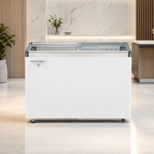 מקפיא/מקרר ויטרינה שוכב RF-537PG