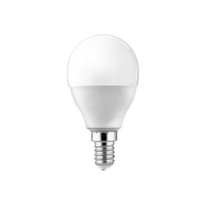 נורת לד בצורת כדור G45 הספק 8W הברגה E14 גוון אור קר 6500K FETAYA