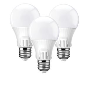 שלישיית נורות לד A60 ליבון 10W הברגה E27 אור חם