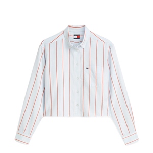 חולצה TOMMY JEANS מידות XS-XL לנשים בדוגמת פסים אנכיים