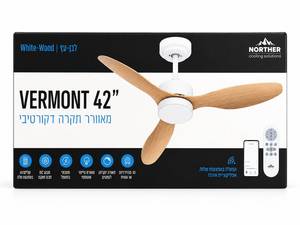 מאורר תקרה דקורטיבי VERMONT "42
