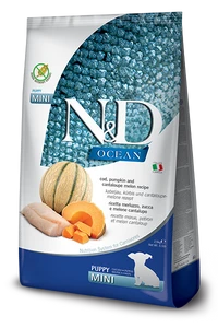N&D Ocean דג קוד דלעת ומלון מיני גורים 7 ק"ג