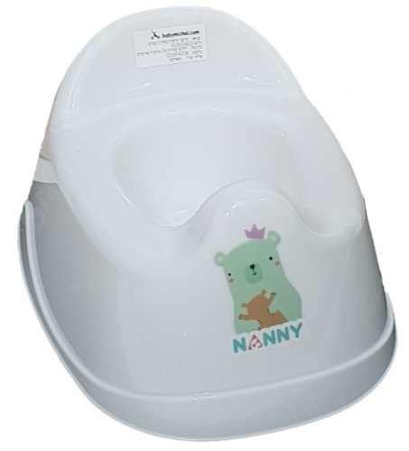 סיר לילה אנטומי NANNY עם מגן מונע התזה Baby Michel