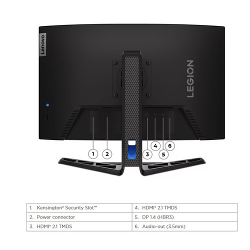מסך מחשב Lenovo Legion R27qc-30 67C6GAC2IS QHD לנובו 