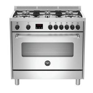 תנור משולב דיגיטלי 90 ס"מ Bertazzoni AMS96D61BX19 74474 נירוסטה 