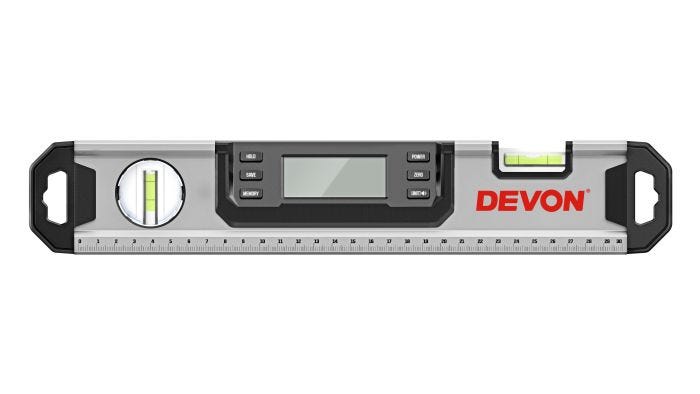 פלס דיגיטלי 30 ס"מ DEVON PRO DV9418