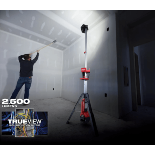 מגדל תאורה נטען Milwaukee M18 ROCKET 2131-20 Dual Power עד 2500 לומן גוף בלבד