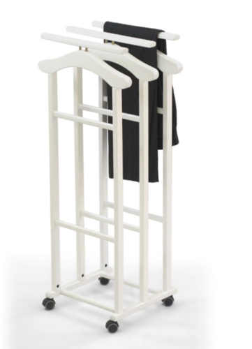 מתלה בגדים עומד לבן Triello Clothes Valet