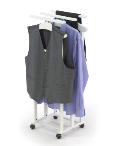 מתלה בגדים עומד לבן Triello Clothes Valet