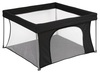 מתחם פעילות ולול מרווח מתקפל 125X125 ס"מ עם פתח צד PlayField - שחור Twigy
