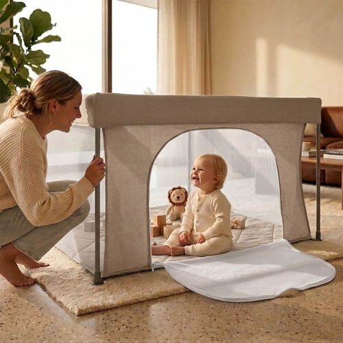 מתחם פעילות ולול מרווח מתקפל 125X125 ס