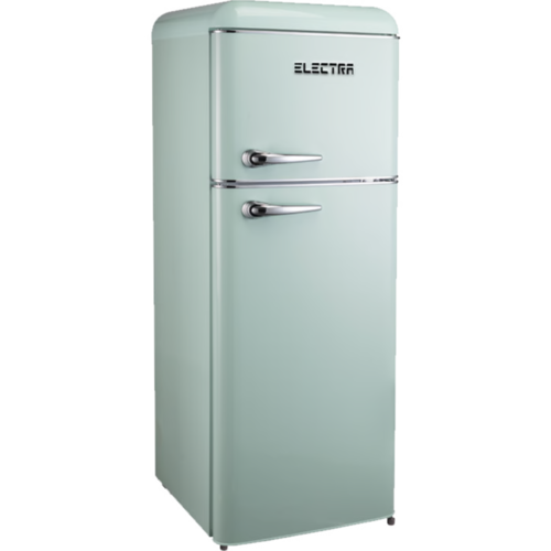 מקרר מקפיא עליון רטרו 208 ליטר Electra ELR210G – גימור ירוק רוחב: 54.5 ס