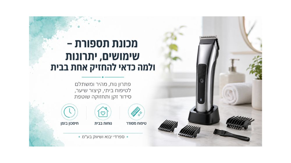 מכונת תספורת - שימושים ויתרונות 