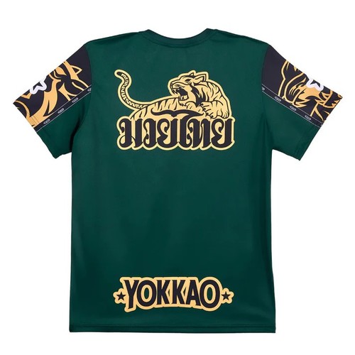 חולצת אימון ירוקה פרימיום  Yokkao Original Workout T-Shirt