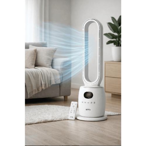 מאוורר מגדל + שלט BLADLESS מפואר 60W בוס BOSS מקט 903798