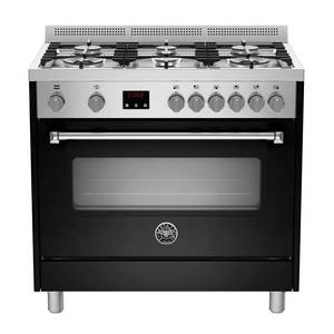 תנור משולב דיגיטלי 90 ס"מ Bertazzoni AMS96D61BNE19 74473 שחור מט