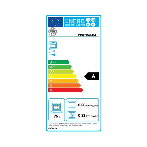 תנור בנוי מפואר 76 ליטר Bertazzoni F609PROESX 69125 נירוסטה