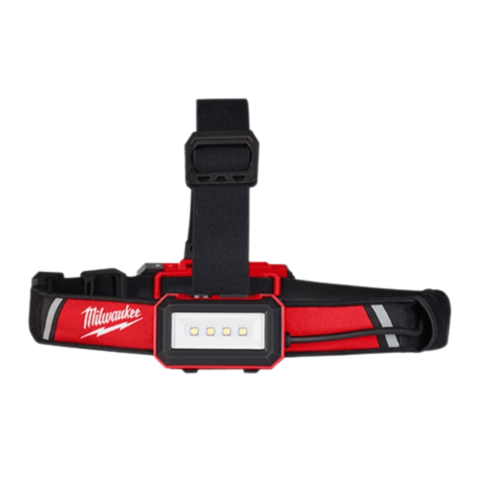 פנס ראש נטען Milwaukee REDLITHIUM USB 2115-21 Low Profile עם 600 לומן TRUEVIEW