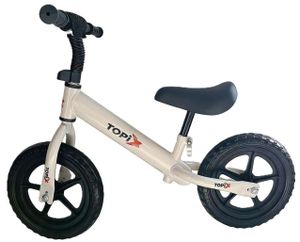 אופני איזון Ride עם שלדה קלה במיוחד וגלגלי EVA "10 ללא תקרים - לבן