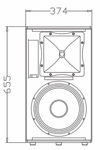 רמקול הופעה LH12Ⅱ 12 אינץ' 12